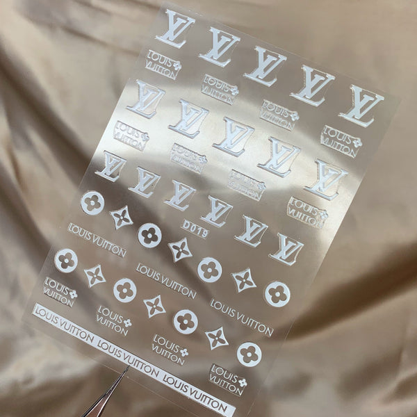 Louis Vuitton LV Nail Decals (Vinyl Stickers)