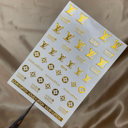 Stickers Louis Vuitton Script - Art & Stick